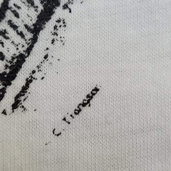 Vintage 80s The-Letterman Shirt XS 16x24 Pop-Trio - Picture 5 of 13